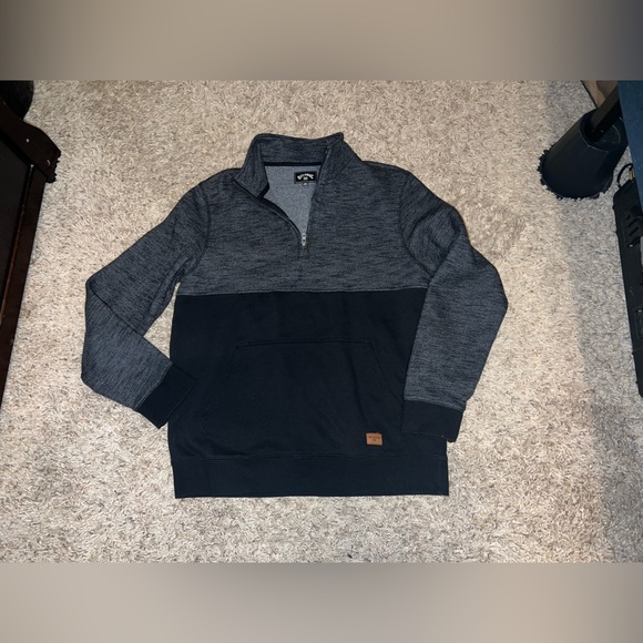Mens xl billabong gray sweater like new - Picture 1 of 4